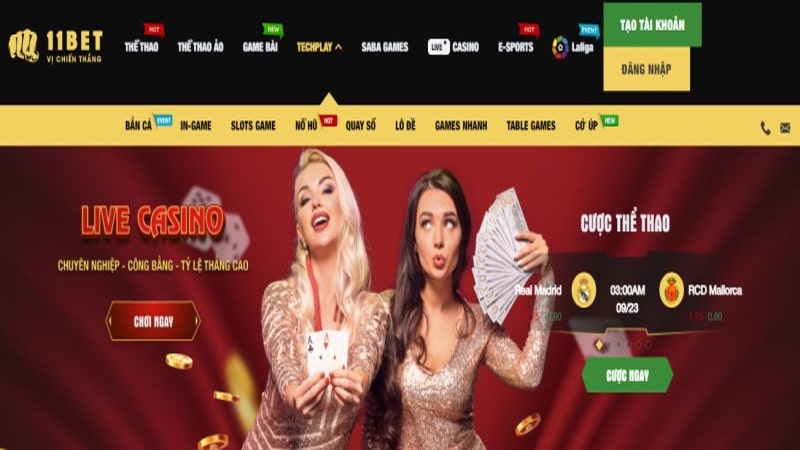 Nhiều chương trình khuyến mãi hấp dẫn tại nhà cái 11Bet