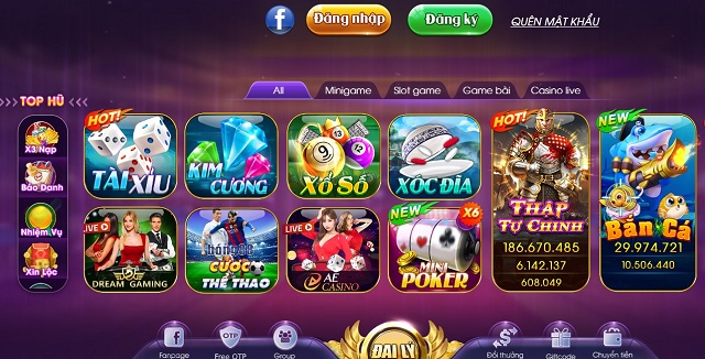 Chương trình khuyến mãi tại cổng game Choáng Club