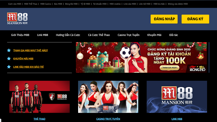 Giới thiệu tổng quan nhà cái M88