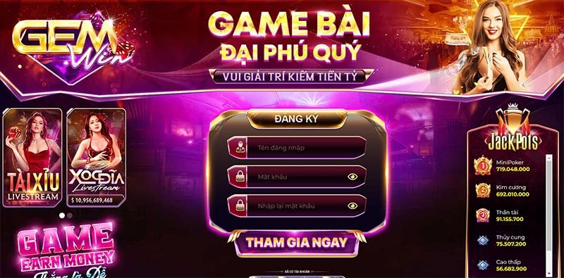 GemWin: Phiên bản game bài đổi thưởng mới nhất – Chơi là thắng